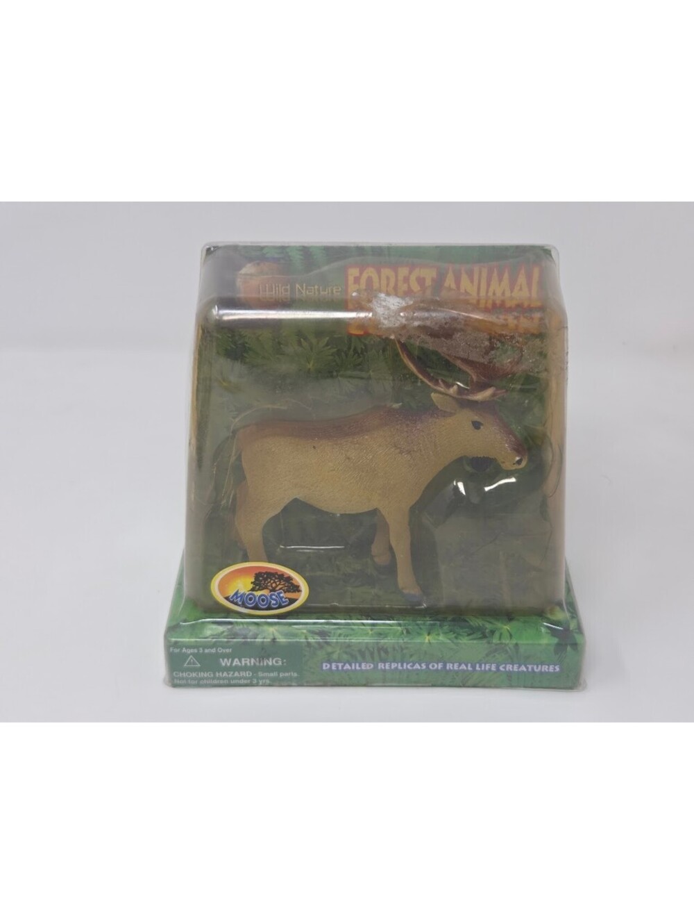 Wild Nature Forest Animal Collection Moose Figure With Display Package Toy